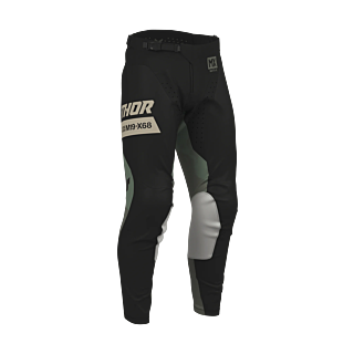 Thor Crossbroek 2026 Launchmode Bleach - Zwart / Camo
