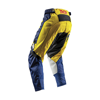 Thor Crossbroek Pulse Level - Navy / Geel