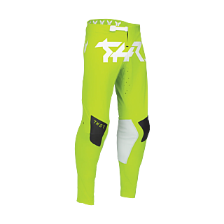 Thor Crossbroek Sportmode Riot - Wit / Acid