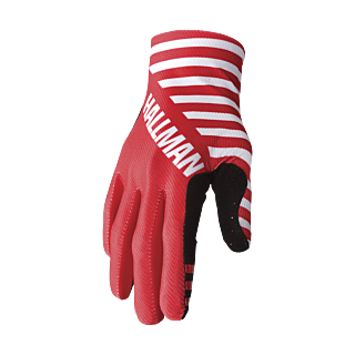 Thor Crosshandschoenen 2026 Hallman Mainstay Slice - Wit / Rood