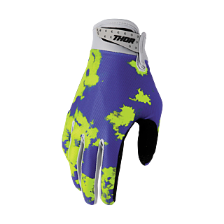 Thor Crosshandschoenen 2026 Launchmode Bleach - Grijs / Acid