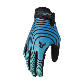 Thor Crosshandschoenen 2026 Launchmode Identity - Teal / Zwart