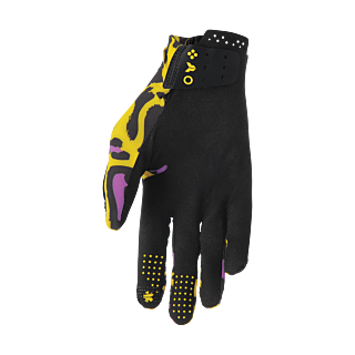 Thor Crosshandschoenen 2026 Sportmode Cheetah - Geel / Paars