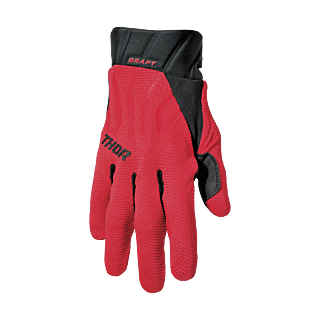 Thor Crosshandschoenen Draft - Rood / Zwart