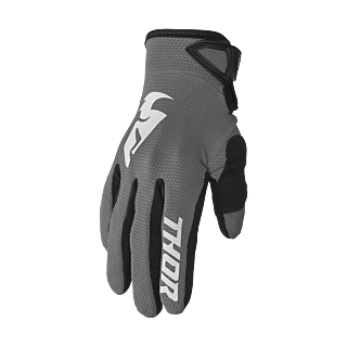 Thor Crosshandschoenen Sector - Grijs / Wit
