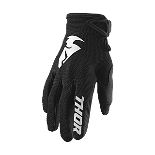 Thor Crosshandschoenen Sector - Zwart