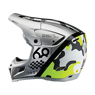 Thor Crosshelm Reflex Sport Riot - Grijs / Acid
