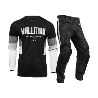 Thor Crosskleding 2026 Hallman Differ Draft - Zwart / Wit