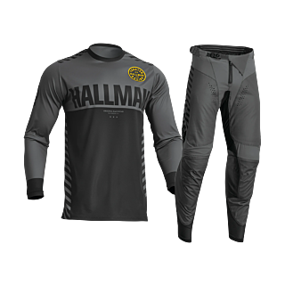 Thor Crosskleding 2026 Hallman Differ Slice - Charcoal / Zwart