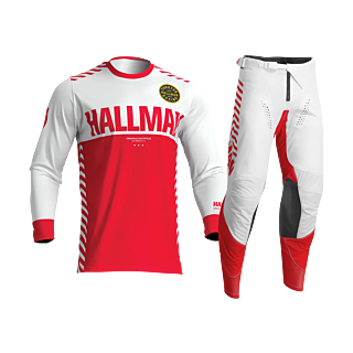 Thor Crosskleding 2026 Hallman Differ Slice - Wit / Rood