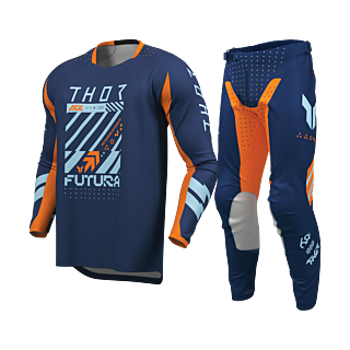 Thor Crosskleding 2026 Launchmode Futura - Navy / Oranje