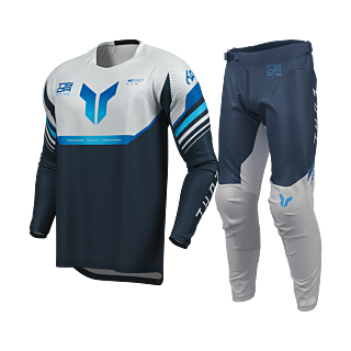 Thor Crosskleding 2026 Launchmode Vented Raptor - Midnight / Grijs
