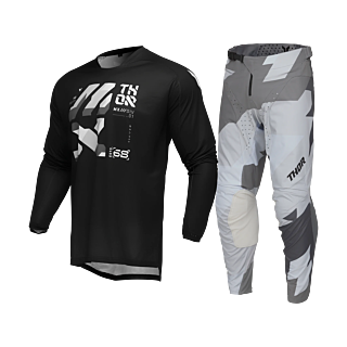 Thor Crosskleding Launchmode Brave - Zwart / Grijs