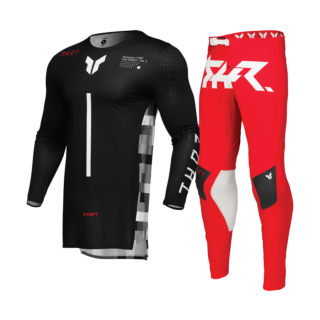 Thor Crosskleding Sportmode Riot - Zwart / Rood