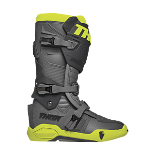 Thor Crosslaarzen Radial - Grijs / Fluo Geel