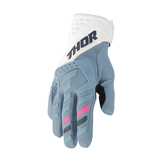 Thor Dames Crosshandschoenen 2026 Spectrum - Blauw / Wit