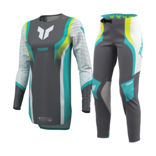 Thor Dames Crosskleding 2026 Sportmode Velocity - Grijs / Aqua