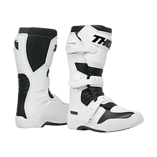Thor Dames Crosslaarzen Blitz XR - Wit / Zwart