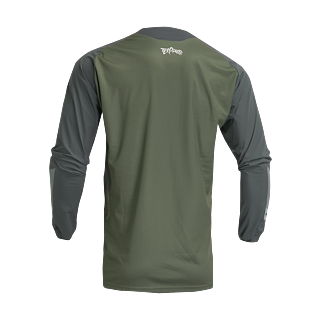 Thor Enduro Shirt Terrain - Army / Charcoal