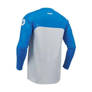 Thor Kinder Cross Shirt 2026 Ridemode Menace - Blauw