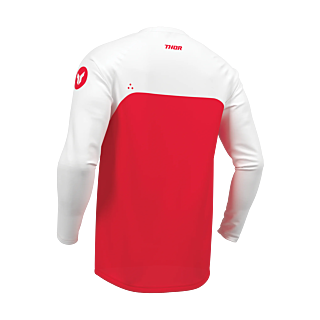 Thor Kinder Cross Shirt 2026 Ridemode Menace - Rood