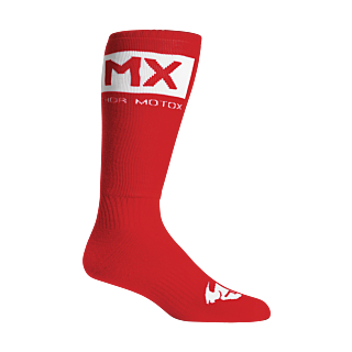 Thor Kinder Cross Sokken Solid - Rood / Wit
