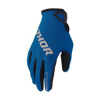 Thor Kinder Crosshandschoenen 2026 Ridemode Static - Blauw