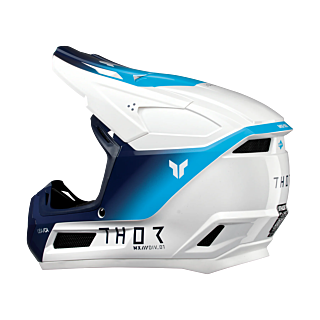 Thor Kinder Crosshelm Fleet Storm - Wit / Navy