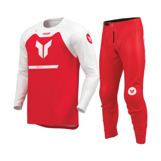 Thor Kinder Crosskleding 2026 Ridemode Menace - Rood