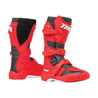 Thor Kinder Crosslaarzen Blitz XR - Rood / Charcoal