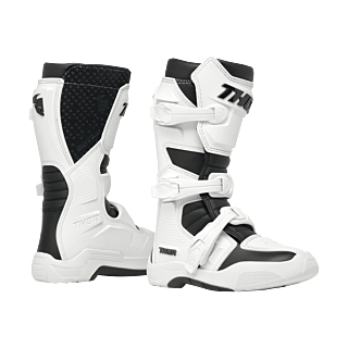 Thor Kinder Crosslaarzen Blitz XR - Wit / Zwart
