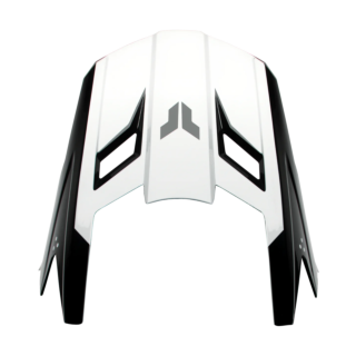 Thor Kinder Helmklep Fleet Storm - Zwart / Wit