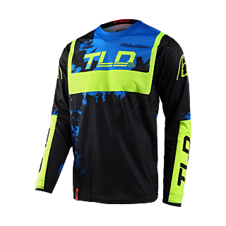 Troy Lee Designs Cross Shirt GP Astro - Zwart / Geel