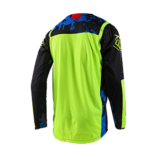 Troy Lee Designs Cross Shirt GP Astro - Zwart / Geel