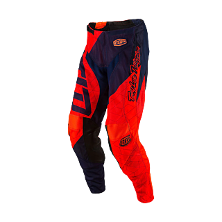Troy Lee Designs Crossbroek GP Air Quest - Flo Oranje / Navy