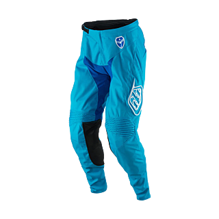 Troy Lee Designs Crossbroek SE Starburst - Cyan / Blauw
