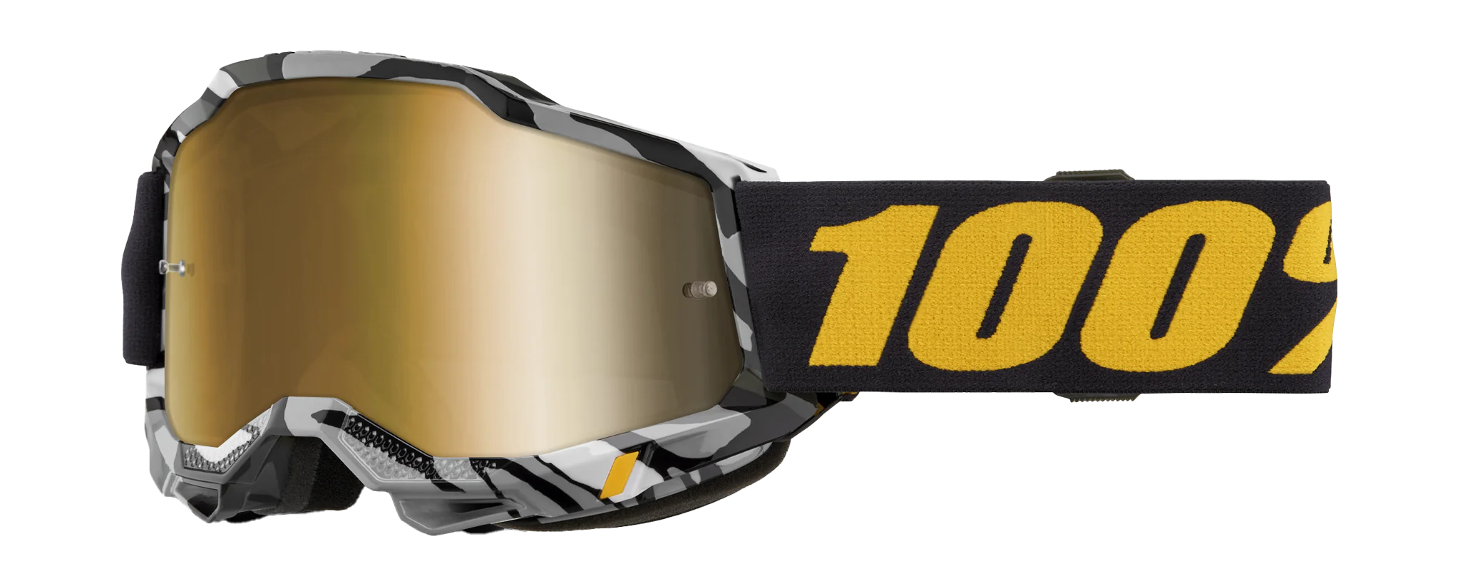 100% Crossbril Accuri 2 Ambush - Spiegel True Goud Lens