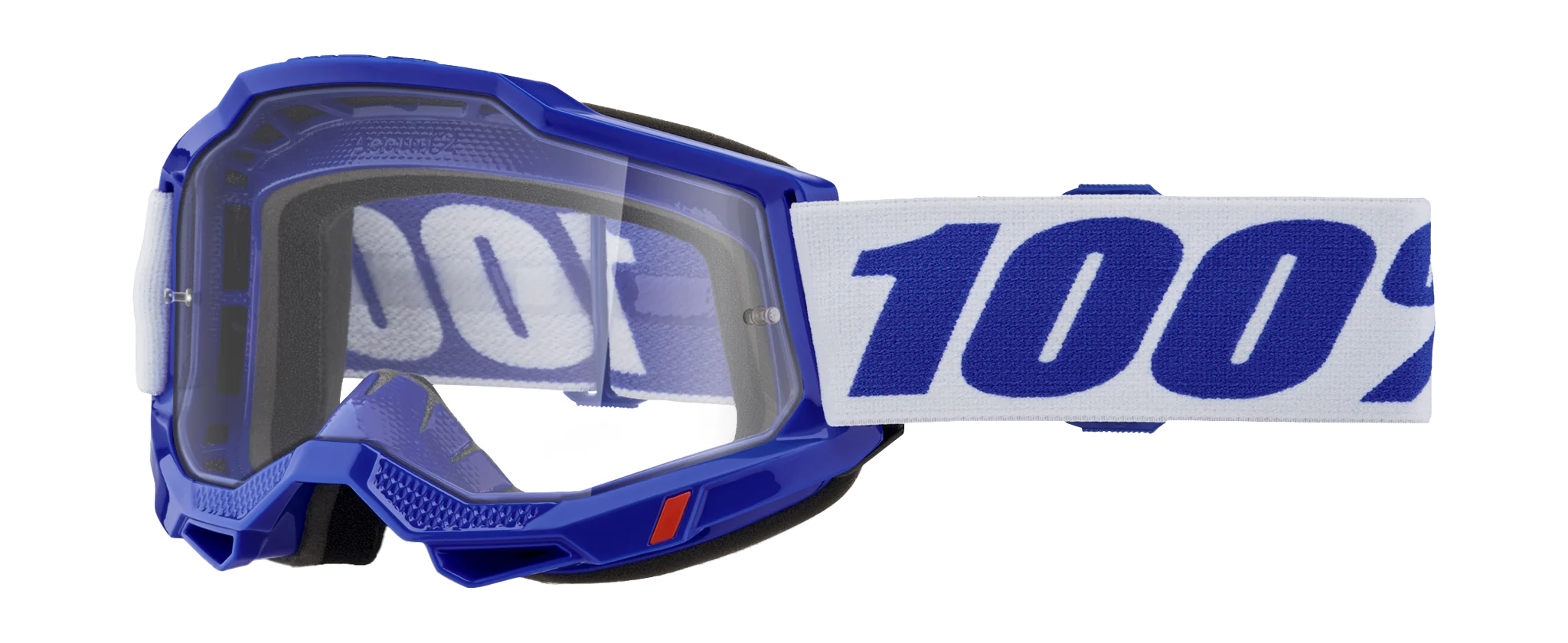 100% Crossbril Accuri 2 Blue - Clear Lens