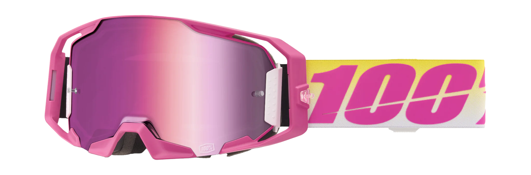 100% Crossbril ARmatic Sellars - Spiegel Roze Lens