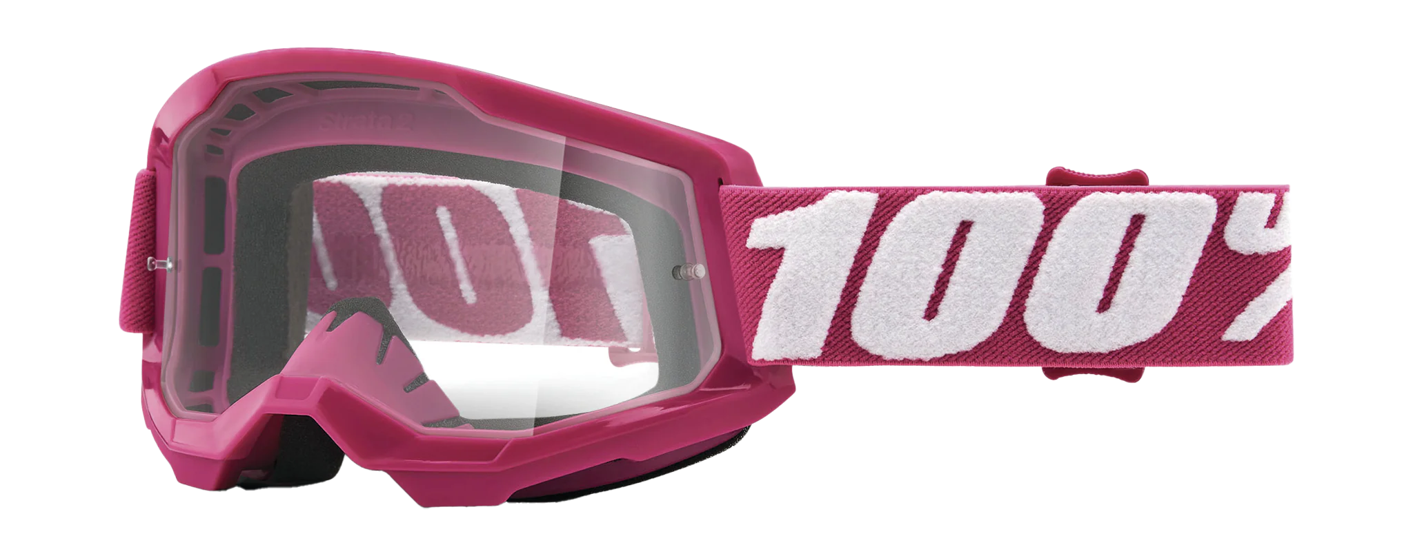 100% Crossbril Strata 2 Fletcher - Clear Lens