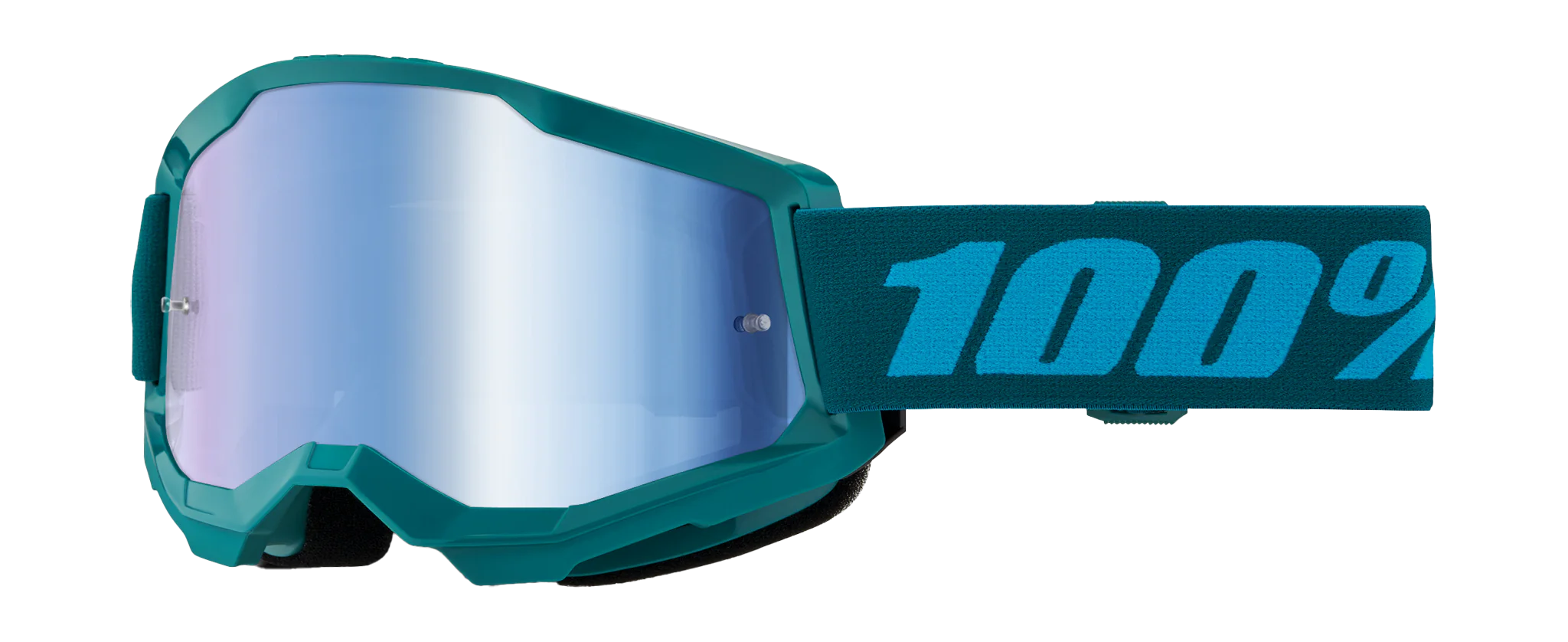100% Crossbril Strata 2 Stone - Spiegel Blauw Lens