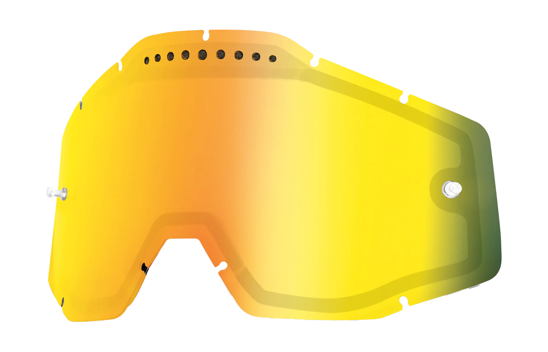 100% Lens RC1/AC1/ST1 - Dual Vented Spiegel Goud