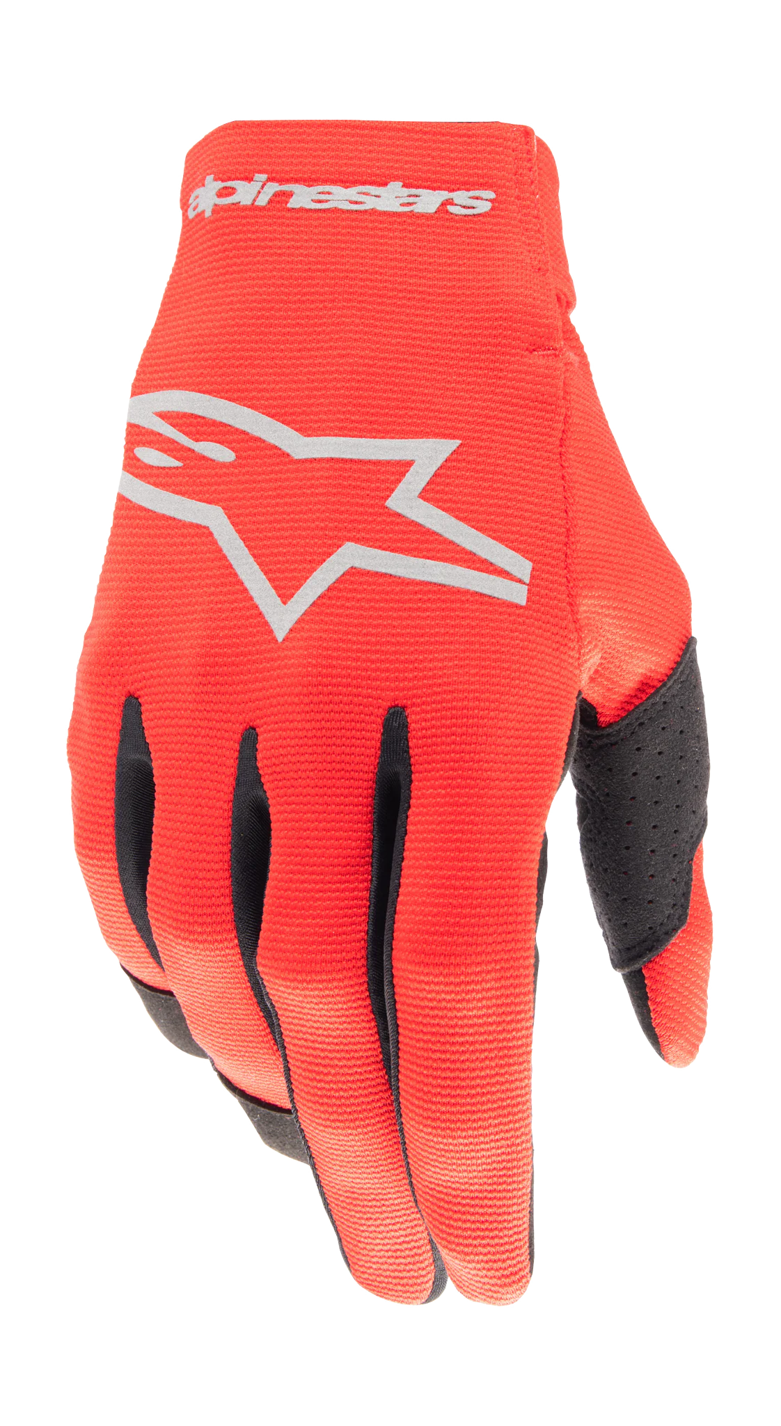 Alpinestars Crosshandschoenen 2026 Radar - Mars Rood / Zilver