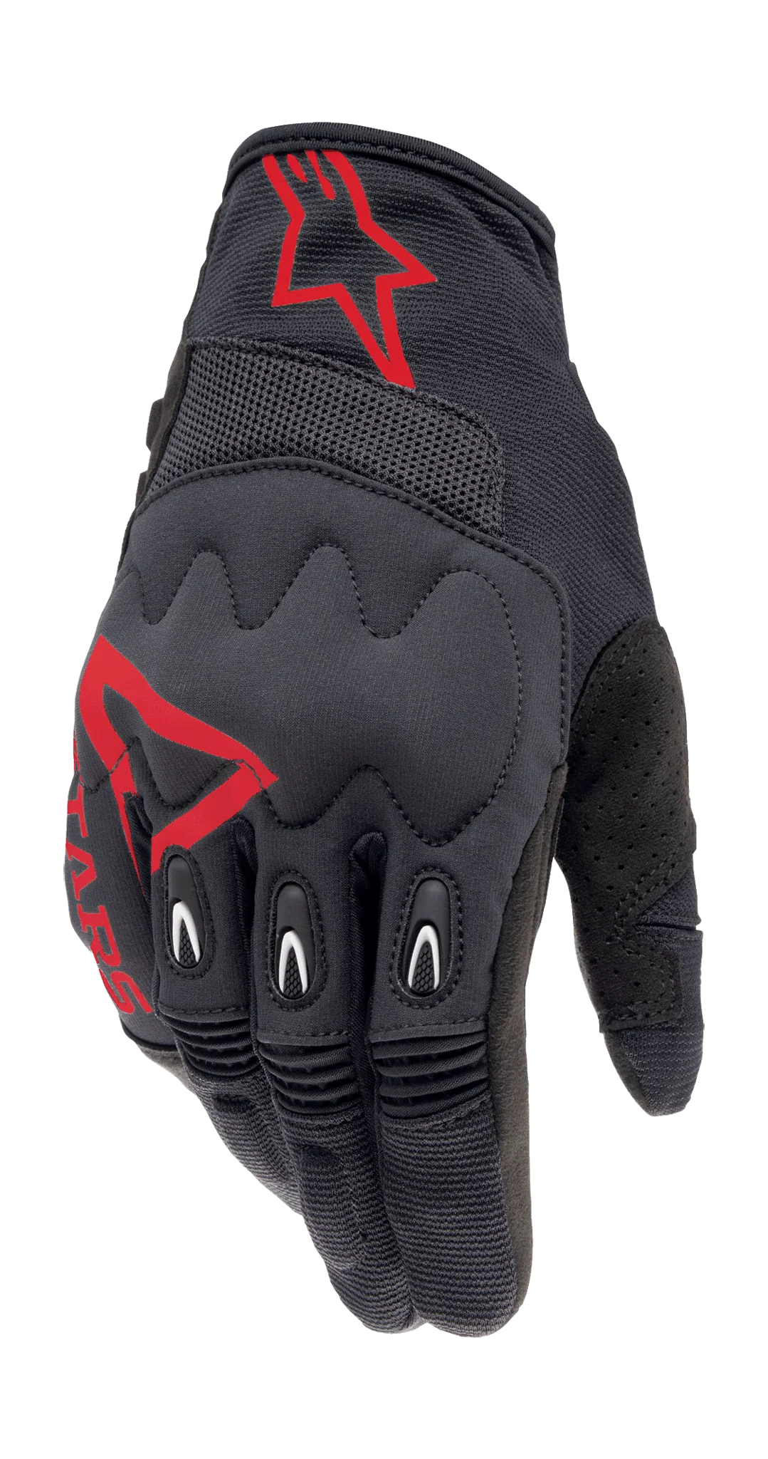 Alpinestars Crosshandschoenen 2026 Techdura - Fire Rood / Zwart