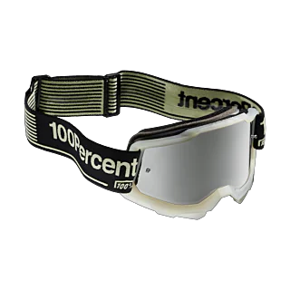 100% Crossbril Accuri 2 Glow - Spiegel Zilver Lens
