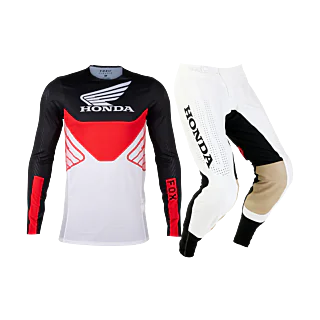 Fox Crosskleding Flexair Honda - Zwart / Wit