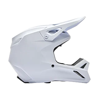 Fox Kinder Crosshelm V1 Solid - Mat Wit