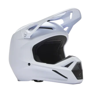 Fox Kinder Crosshelm V1 Solid - Mat Wit