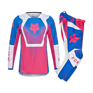 Fox Kinder Crosskleding 2026 180 Collect - Blauw / Roze