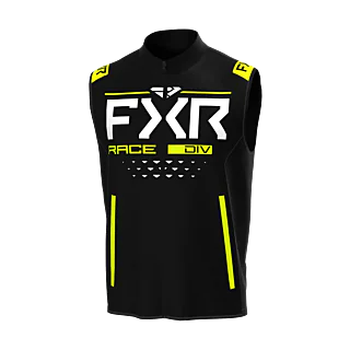 FXR Bodywarmer RR - Zwart / High-vis